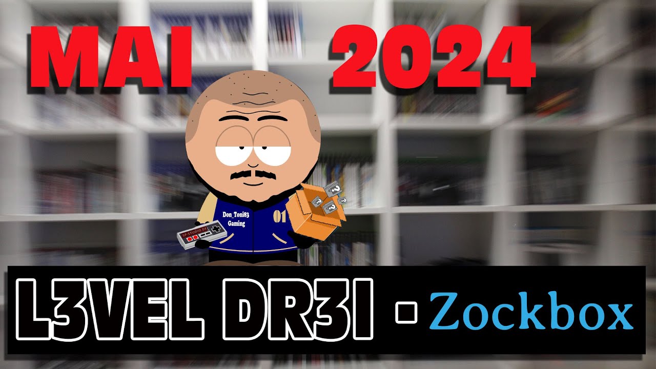 UNBOXING - ZOCKBOX MAI 2024 - RETRO GAMES ALS MYSTERY BOX IM ABO
