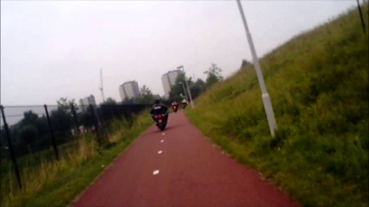 Op weg naar de Van Brienenoordbrug