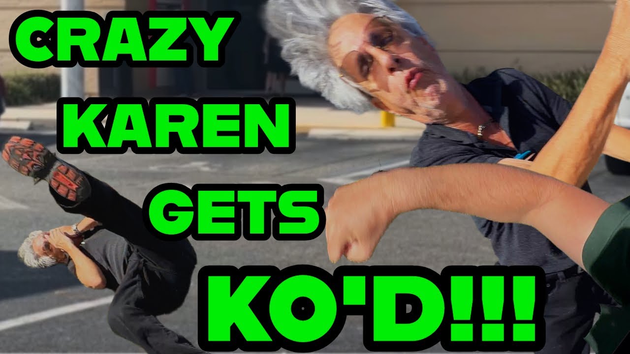 Karen Gets KO'D After ASSAULTING 1A Auditor!! MUST SEE!!!