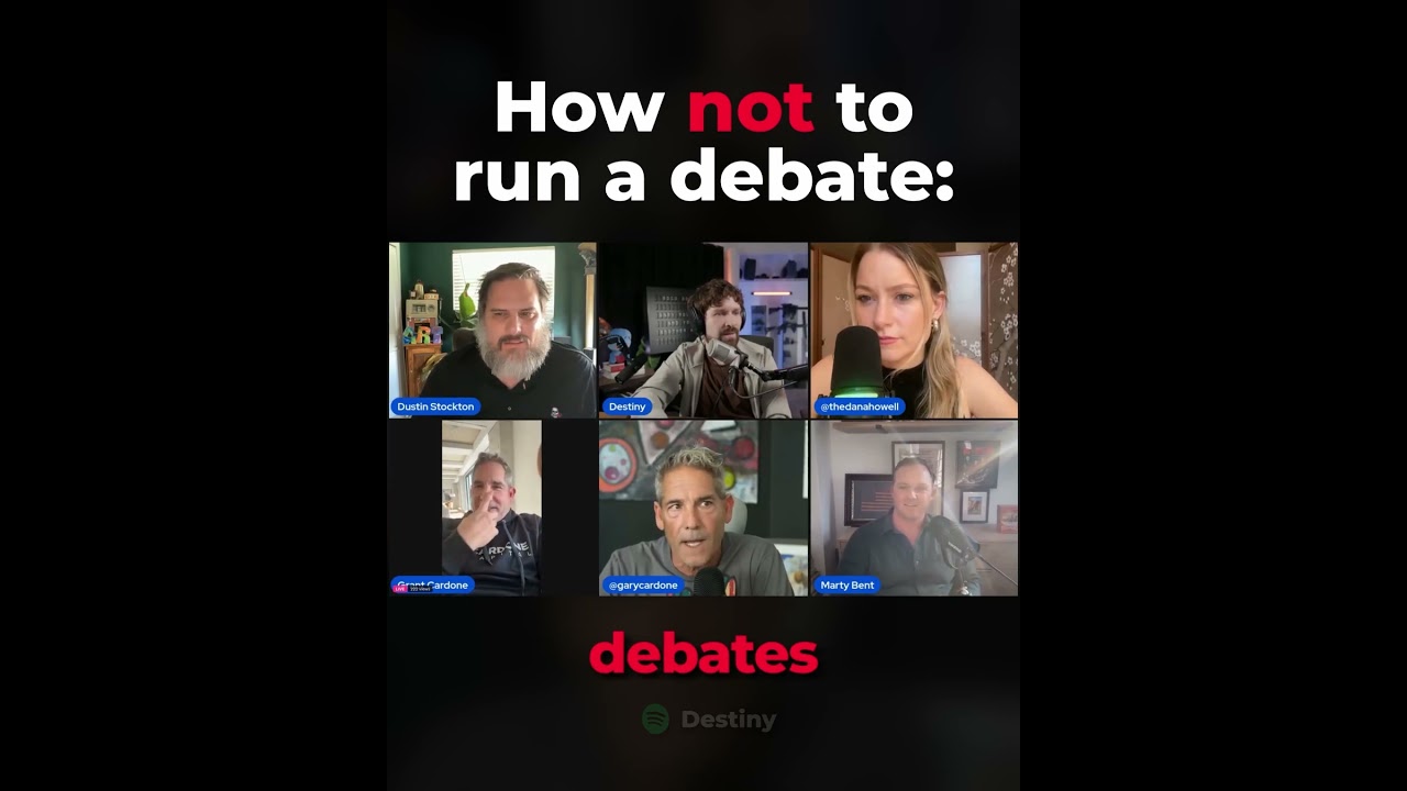 Destiny RAGE QUITS Debate With Millionaire