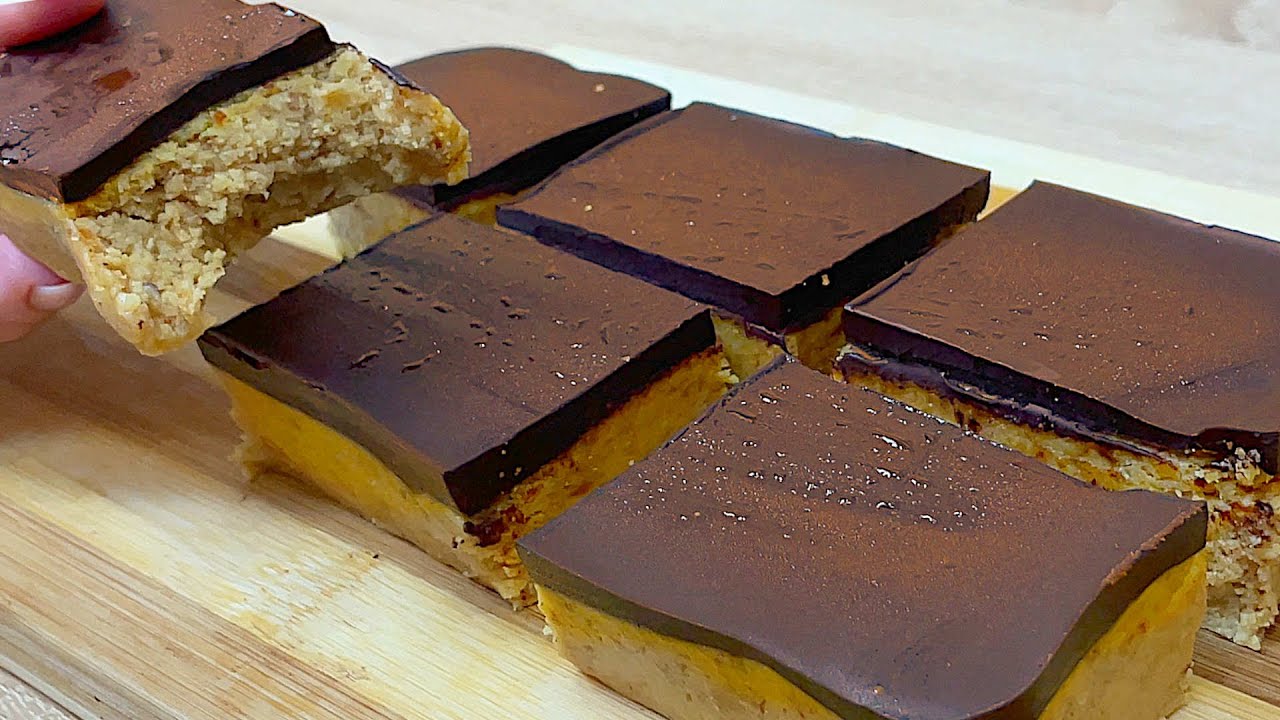 👍 Zuckerfreie Proteinriegel in 5 Minuten ohne Backen / schmackhafter als Snickers