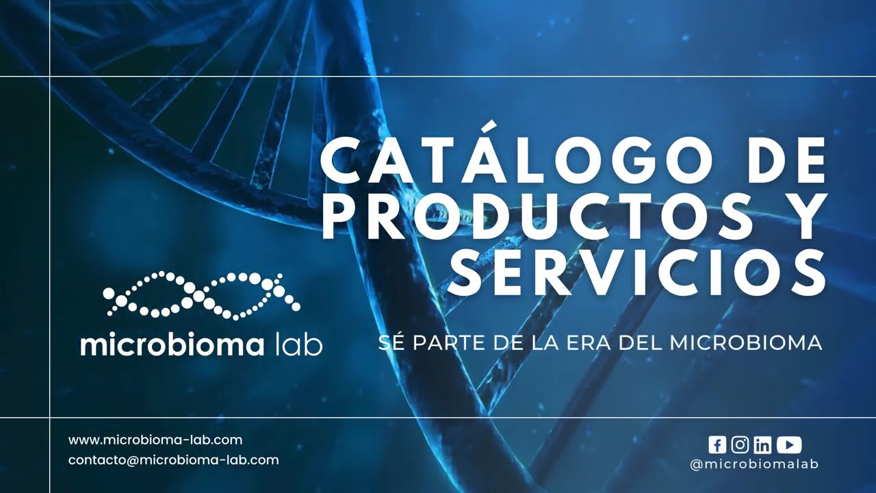 Catálogo de Productos y Servicios de Microbioma Lab