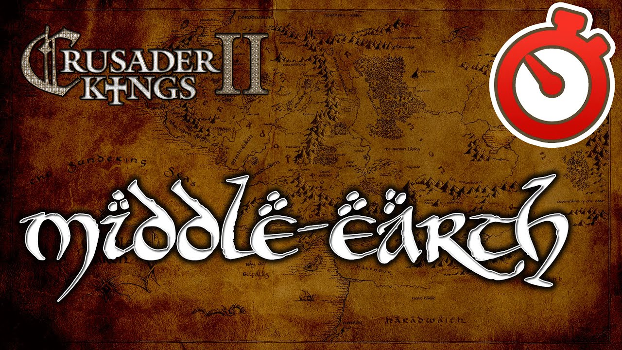 Crusader Kings 2 - Middle-earth War of the Ring Timelapse