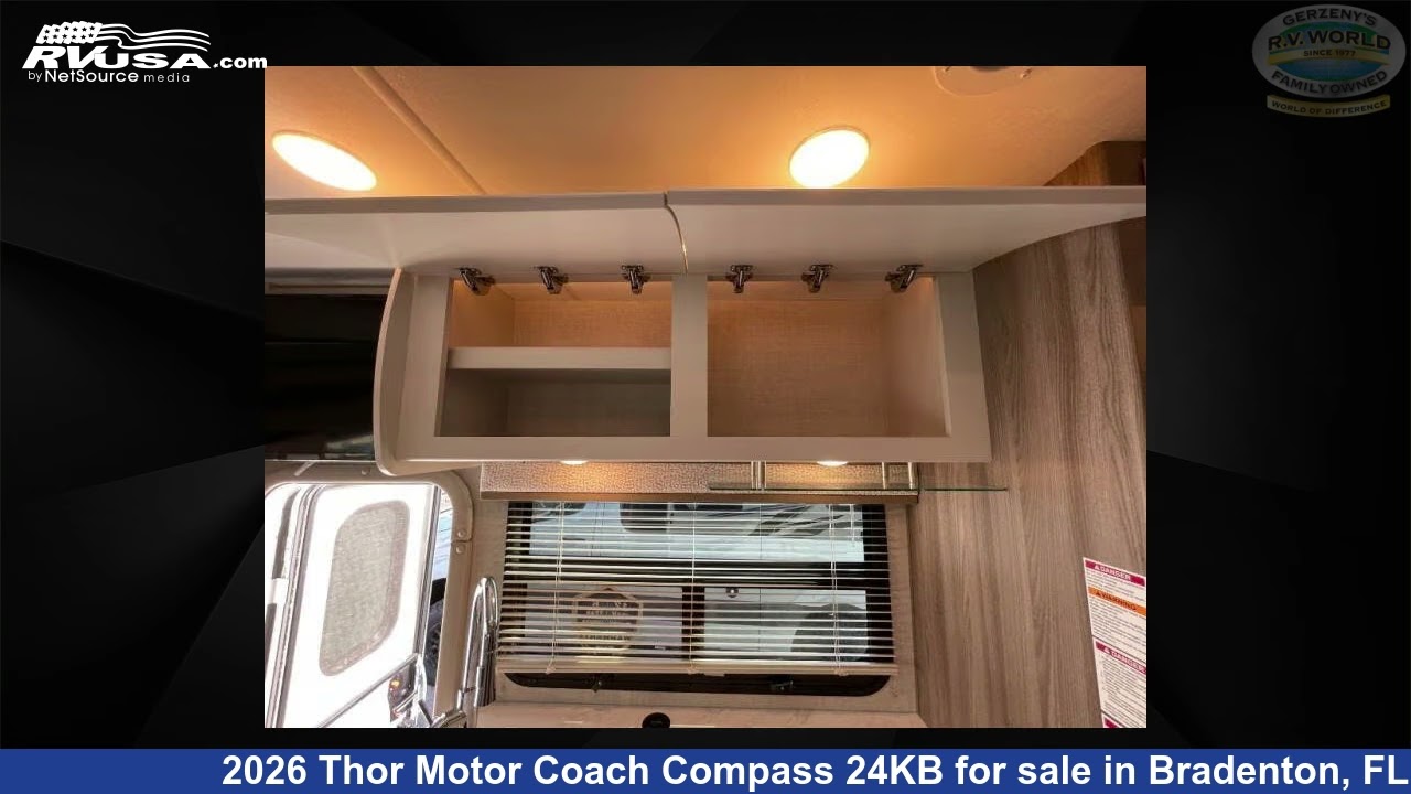 Unbelievable 2026 Thor Motor Coach Compass Class C RV For Sale in Bradenton, FL | RVUSA.com