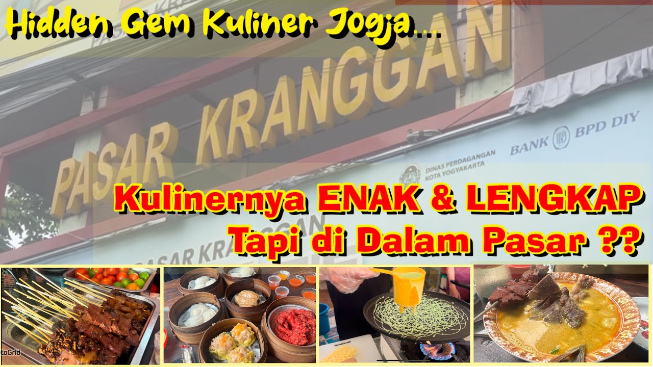 Surga Kuliner Pasar Kranggan Jogja | Hidden Gem kuliner Jogja | Recomendasi Kuliner yogyakarta