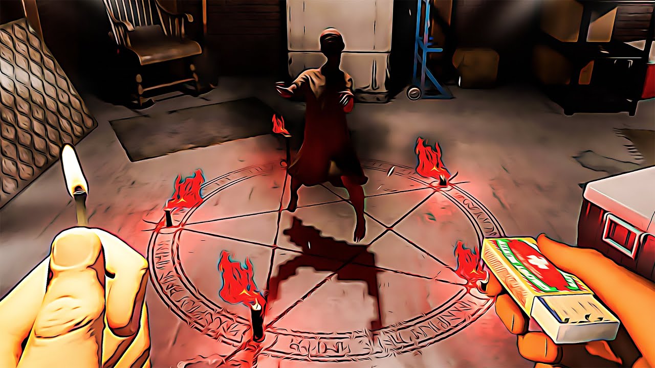 We Lit The Cursed Pentagram.. It Went Bad.