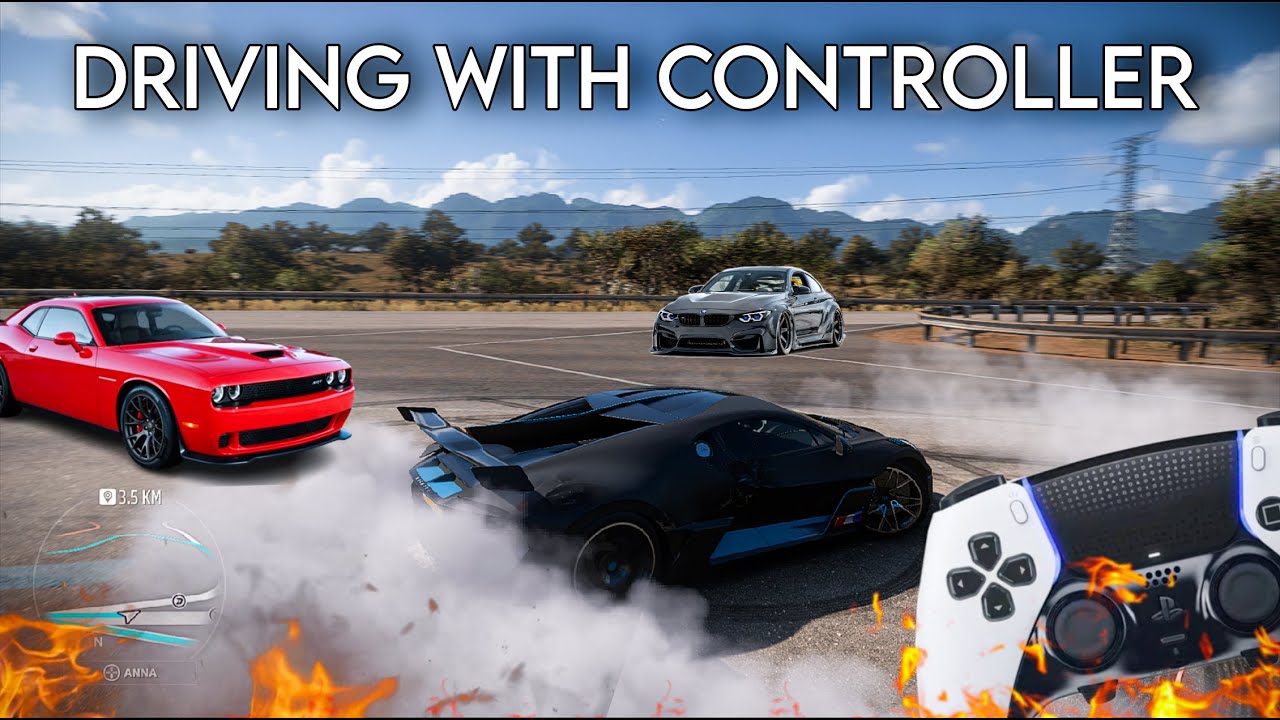 DRIVING WITH MY NEW CONTROLLER 🎮 | FORZA HORIZON 5 🔥