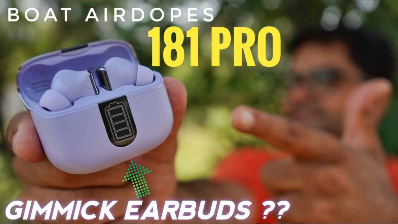 boAt Airdopes 181 Pro with 100 Hrs Playtime ⚡⚡ Worth the Hype ??