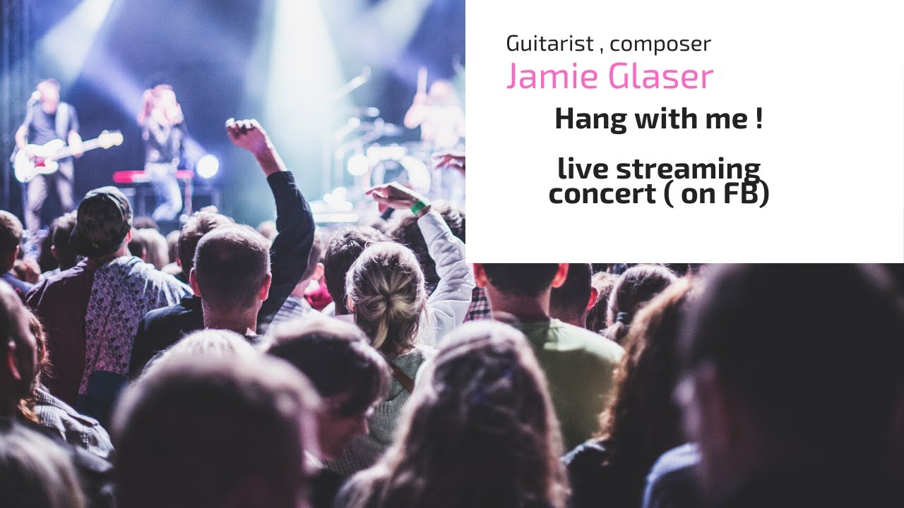 Jamie Glaser Guitarist ( Jean Luc Ponty)!  LIVE streaming from home for all in #lockdown or #athome