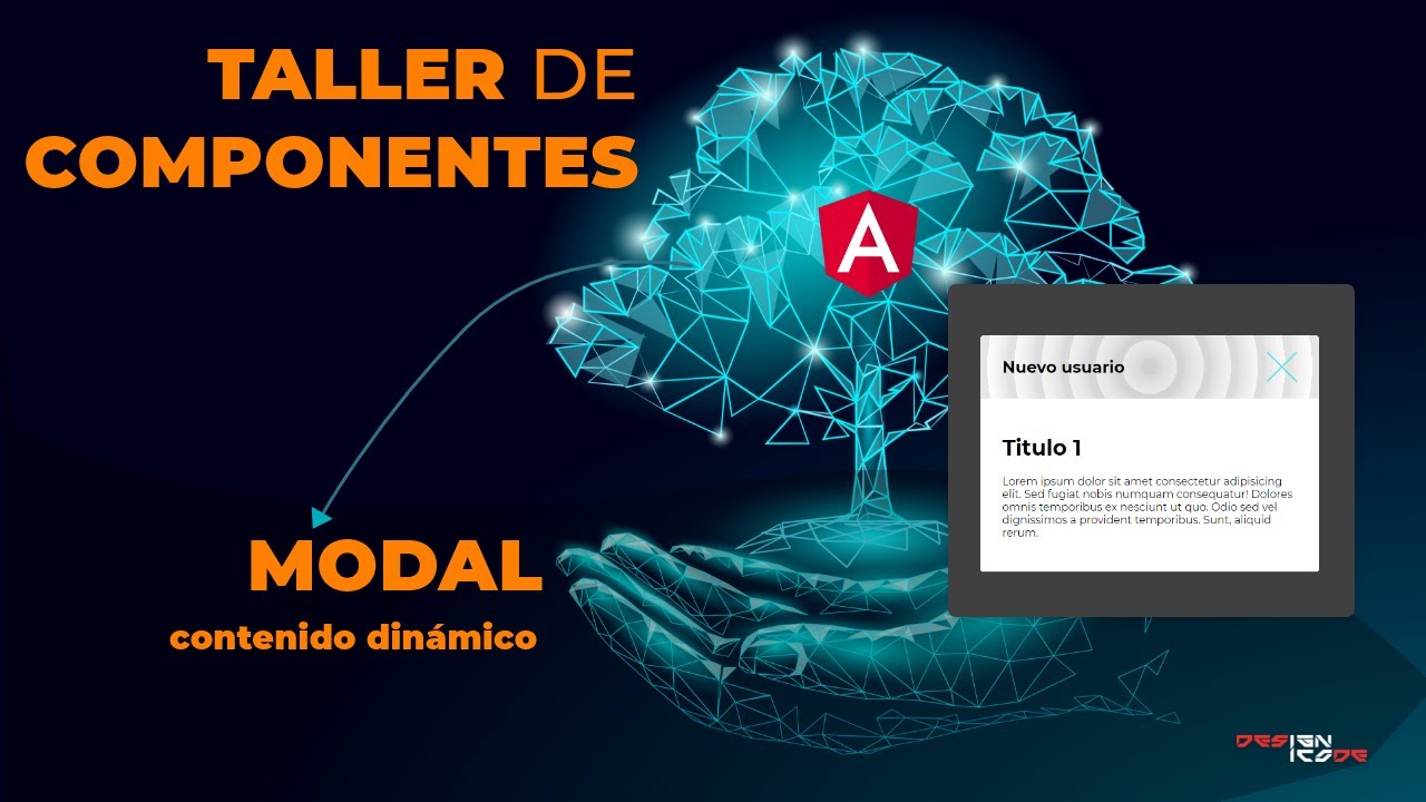 #4 Taller de componentes - Modal con contenido dinámico | Designicode