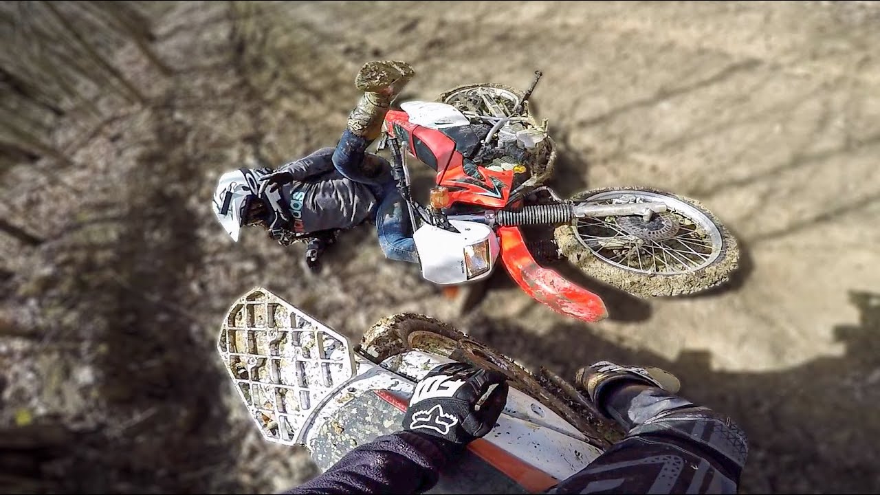 Muddy Trails & Bald Tires | Alexis Pushes Her CRF230L To Its Limits!