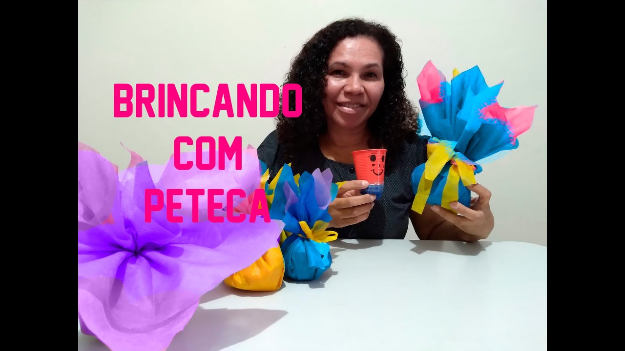 Brincadeira com peteca