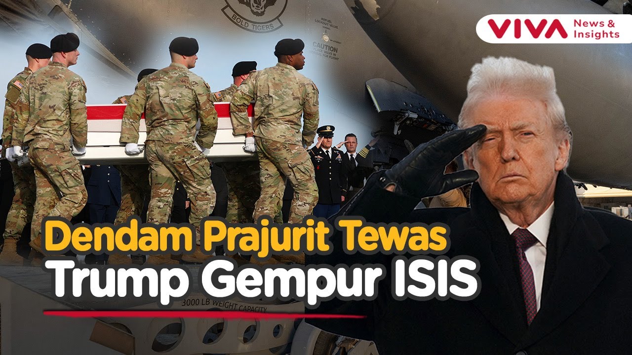 2 Tentara AS Tewas! Detik-detik AS Serang ISIS dalam Misi Balas Dendam