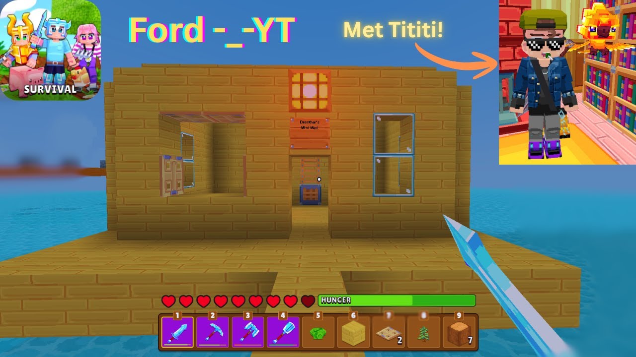 I Built a MINI MART In SURVIVAL!