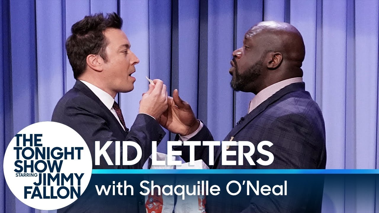 Kid Letters with Shaquille O'Neal