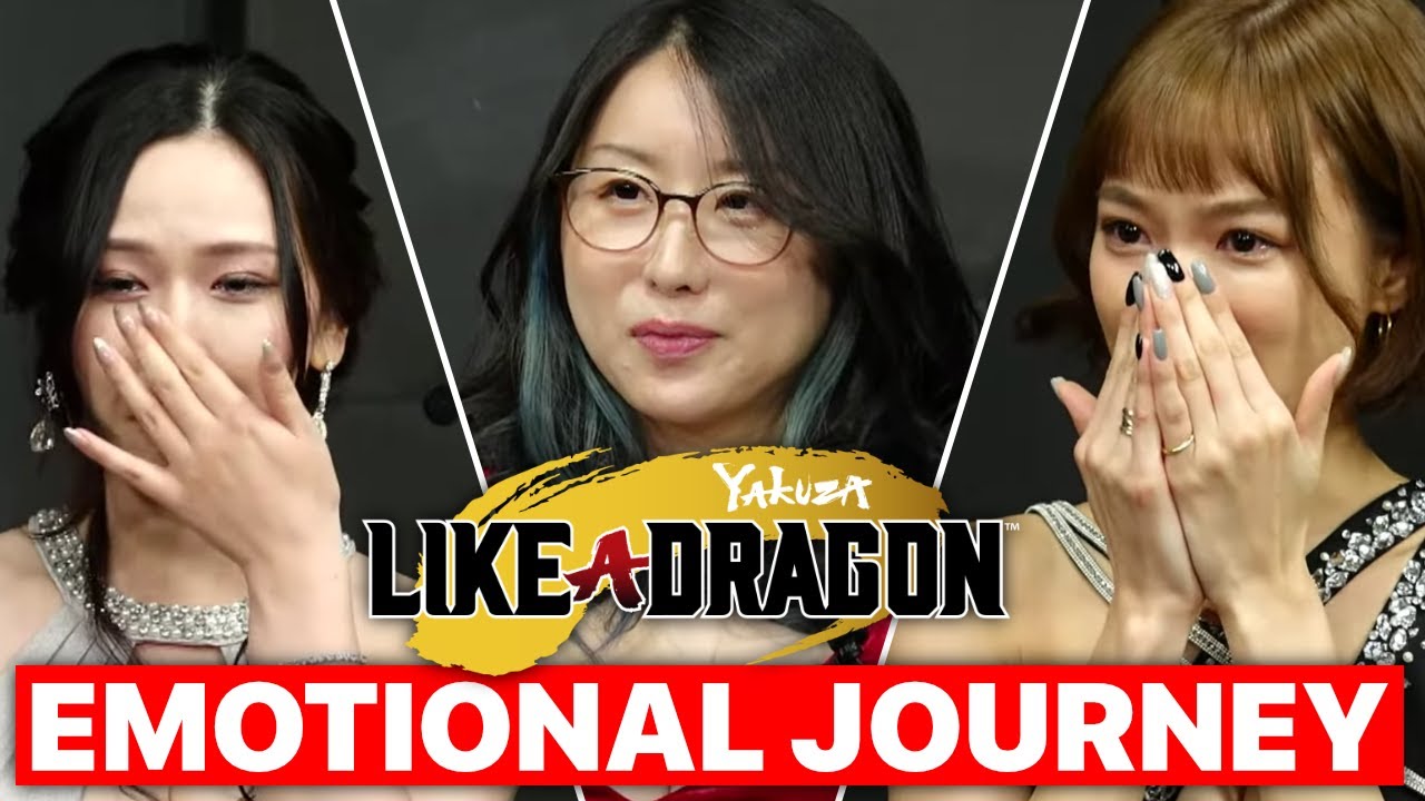 Kson & Other Like A Dragon Audition Winners Emotional Before Game Release [Eng Subs]