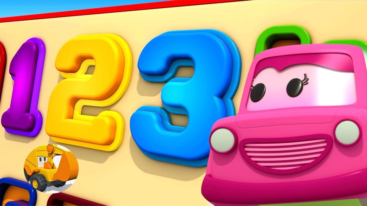 Videos para ni&ntilde;os - N&uacute;meros en espa&ntilde;ol  - Coches Inteligentes