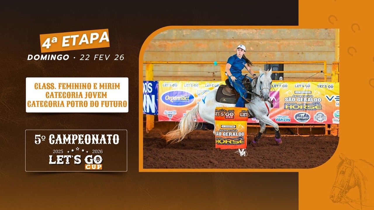 DOMINGO - 4ª etapa Let’s Go Cup - 22.02.2026