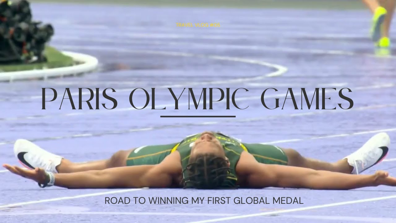 ROAD TO MY FIRST GLOBAL MEDAL | PARIS OLYMPIC GAMES VLOG