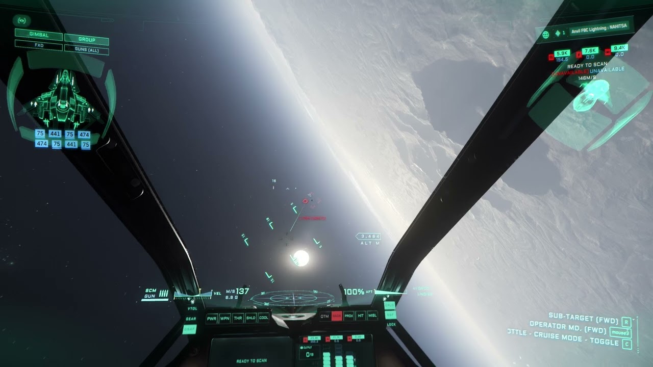 Wanted: VLRT - Mission Gameplay - F8C Lightning - Star Citizen [3.24.3]