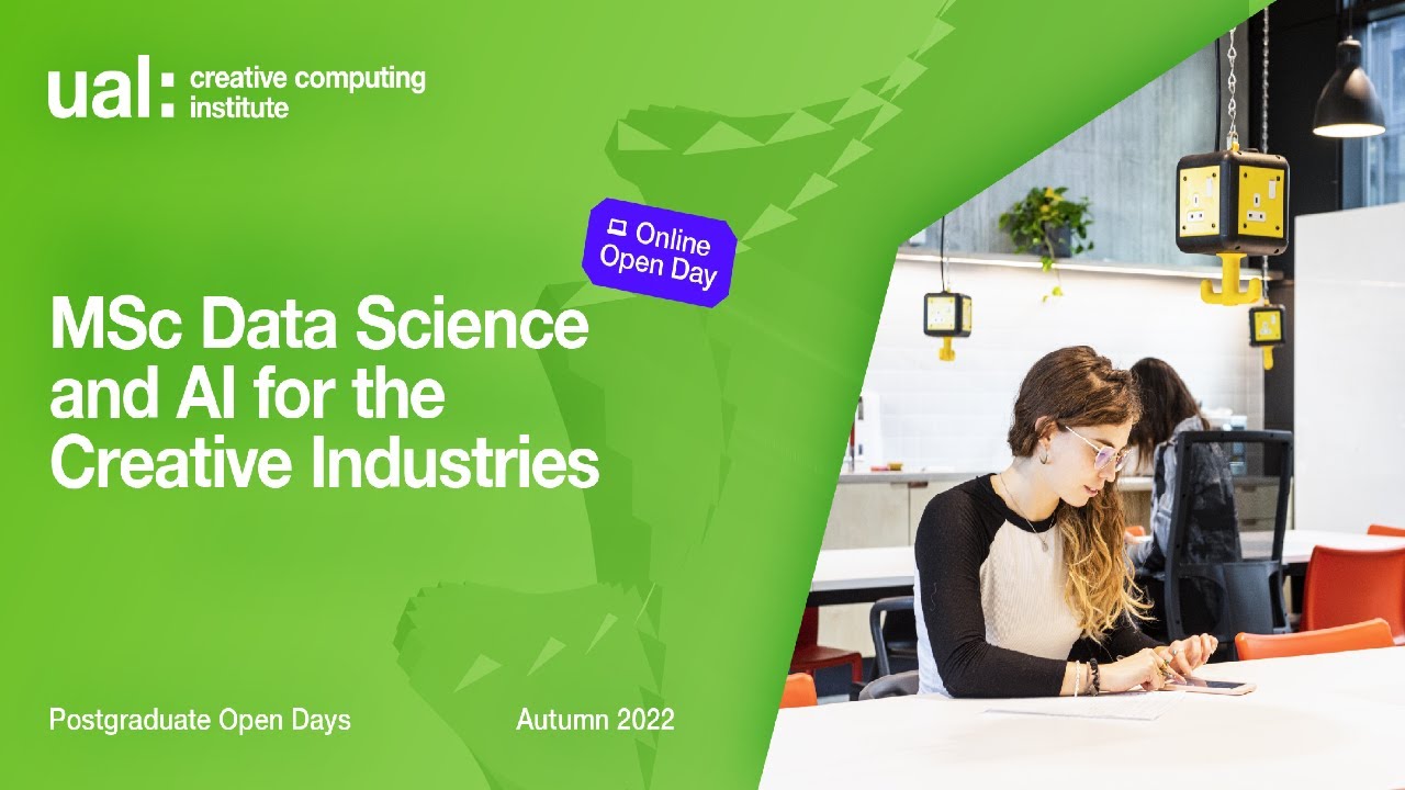 CCI Online Open Day: MSc Data Science and AI for the Creative Industries