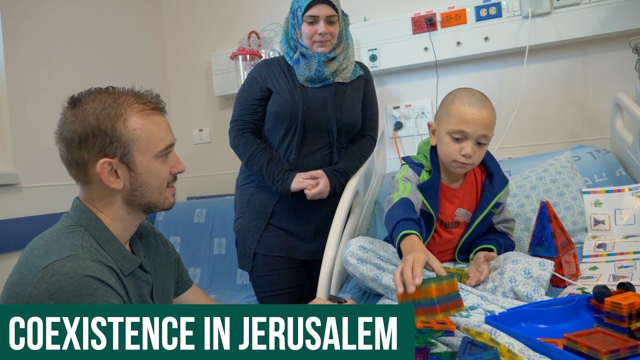 Coexistence in Jerusalem Hospital - Jews, Christians and Muslims