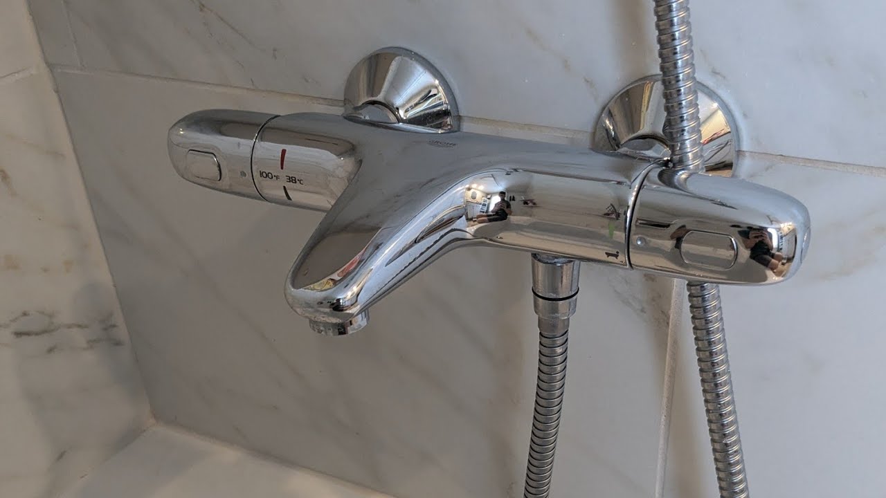 Grohe Grohtherm 1000 thermostatic shower valve review