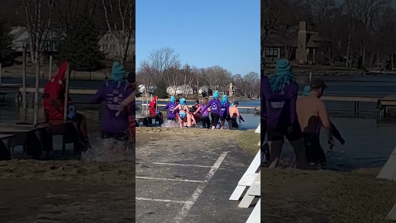 Timken Titans at the Jackson Polar Bear Plunge supporting GiGi's Playhouse Canton