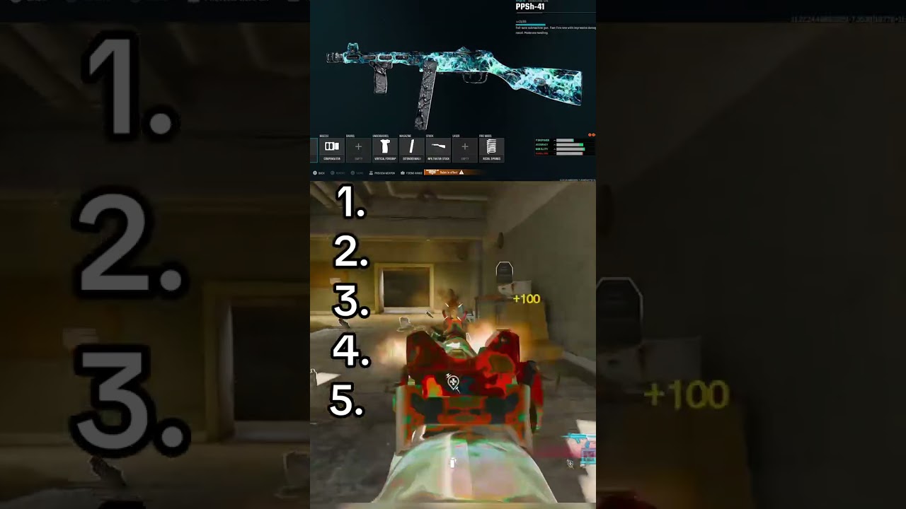 Оцените пистолеты-пулеметы Warzone, не зная, что будет дальше 😳🔥