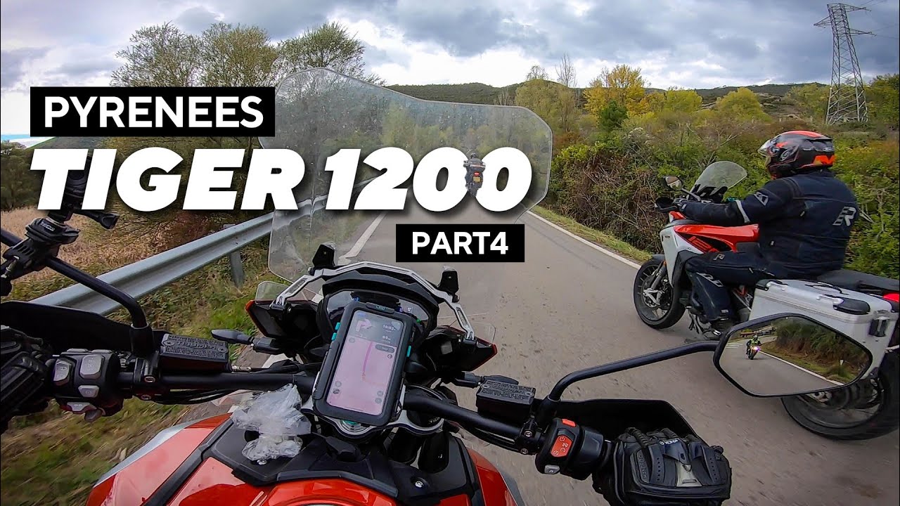 Triumph Tiger 1200 XCA - Мотоциклетные маршруты в Пиренеях, часть 4