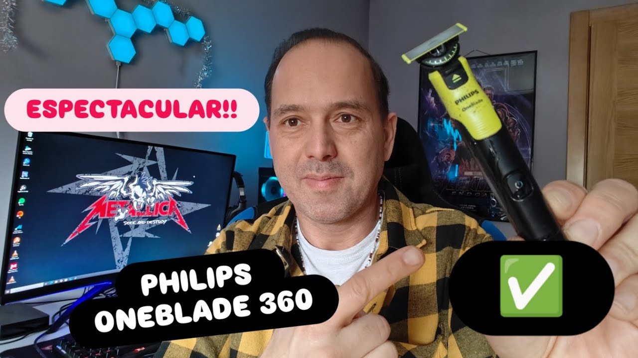 RECORTADORA PHILIPS ONEBLADE 360 ESPECTACULAR! POR PRECIO, APURA, CORTA, PARTES INTIMAS!!