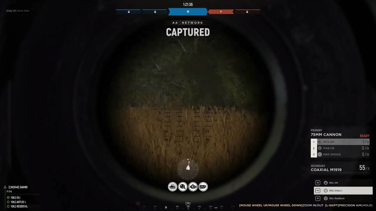 Hell let Lose - Freitagsgemetzel - 20260130 - Round 2 - Inf Player goes Tank Gunner Full Gameplay