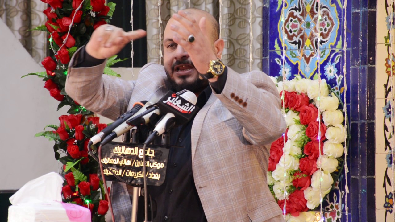 الشاعر ايهاب المالكي ميلاد أمير المؤمنين (عليه السلام) بجامع الدهاليك أخراج علي عبدالكريم