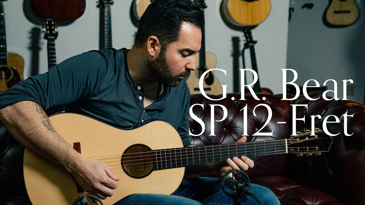 G.R. Bear SP 12-Fret, Maple, African Blackwood & Engelmann Spruce | Carl Miner