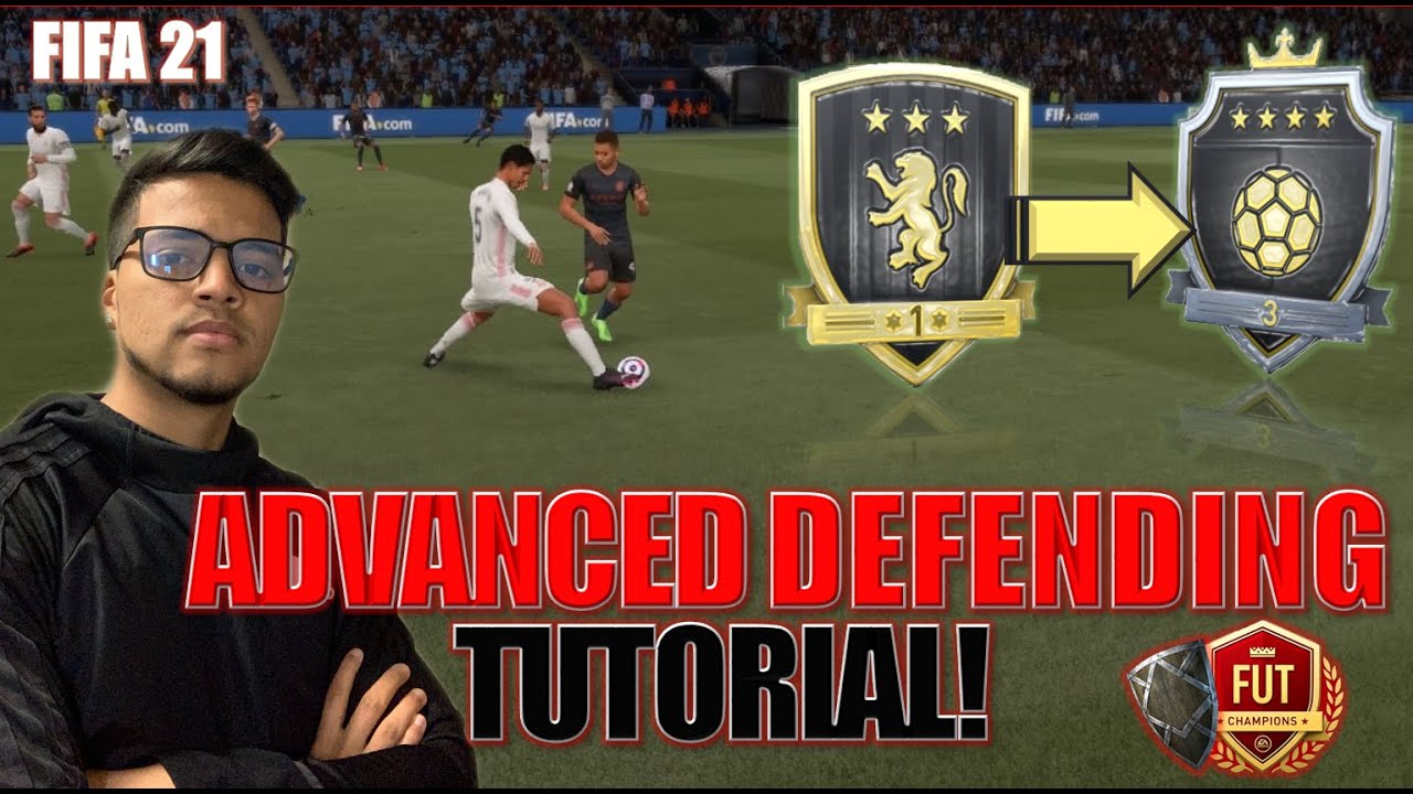 ADVANCED DEFENDING TUTORIAL! GOLD TO ELITE FUT TIPS! FIFA21!