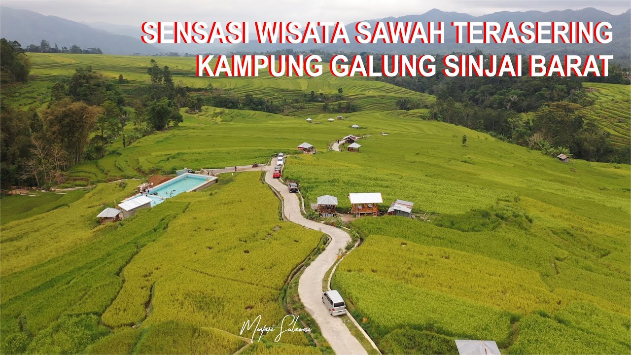 VIRAL...!!! Sensasi Wisata Sawah Terasering Kampung Galung Sinjai Barat