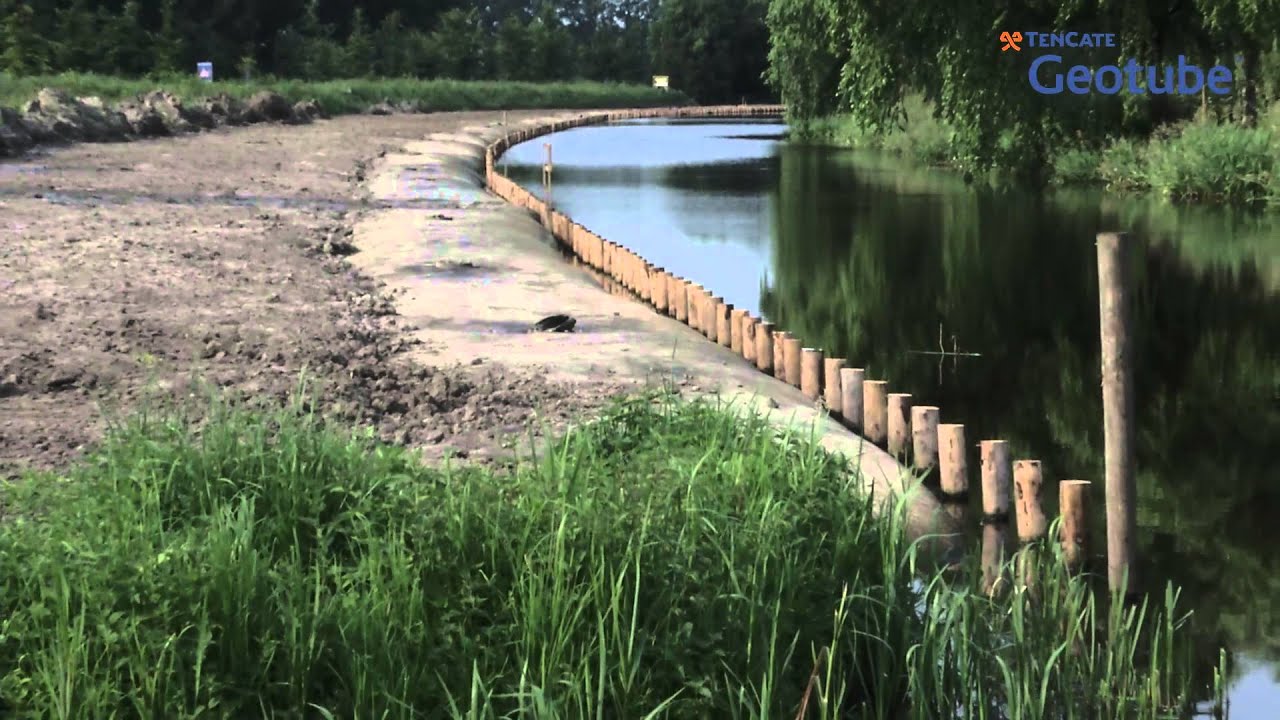 TenCate Geotube® Dewatering and Revetment