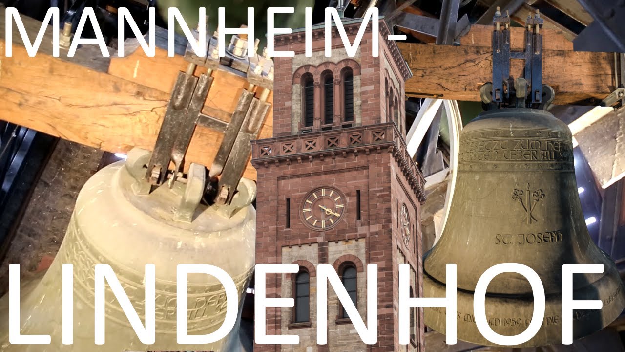 MANNHEIM-LINDENHOF (D - BW): Vollgeläute der Pfarrkirche St. Josef