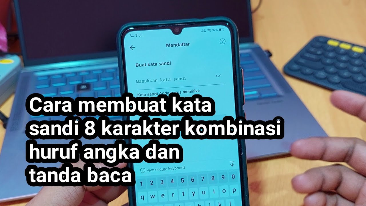 Cara membuat kata sandi 8 karakter kombinasi huruf angka dan tanda baca