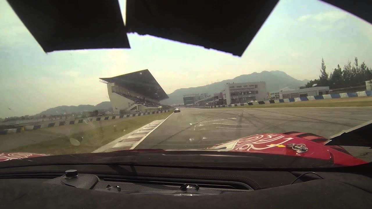 AF Corse Ferrari 458 GT3 - GT Asia Series 2013 Rd5, Zhuhai Circuit, China, Race 10 (Front Camera)