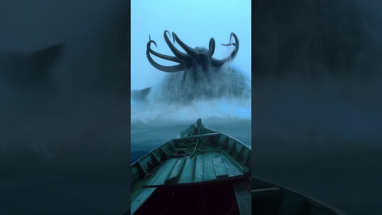 Cthulhu Rises from the Ocean | Ancient Cosmic Horror Awakens