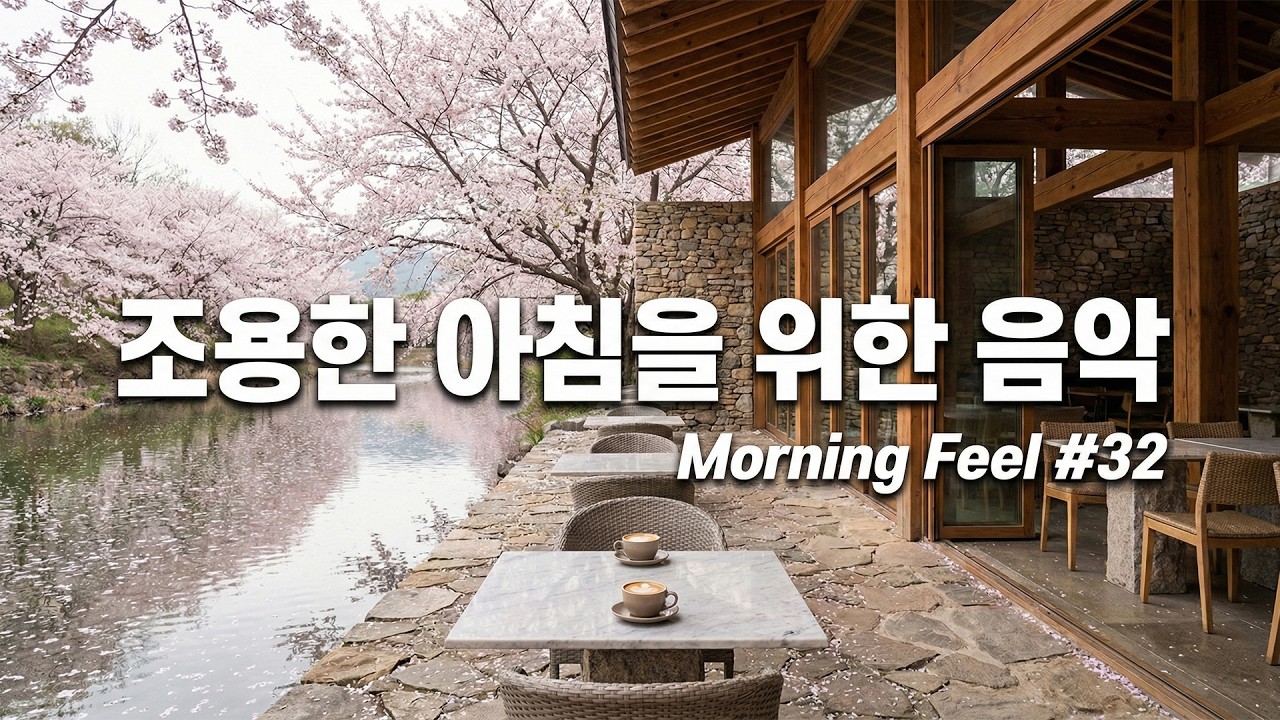 [playlist]🌸벚꽃 흩날리는 창가 자리 | 잔잔한 감성팝 로파이 🎶 | 차분한 카페 음악 ☕ | Spring lo-fi pop ballad cafemusic
