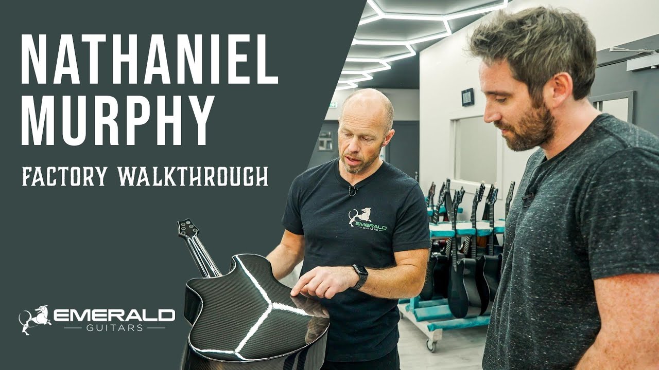Nathaniel Murphy visits Emerald Guitars! @Nathaniel Murphy Zeppelinbarnatra