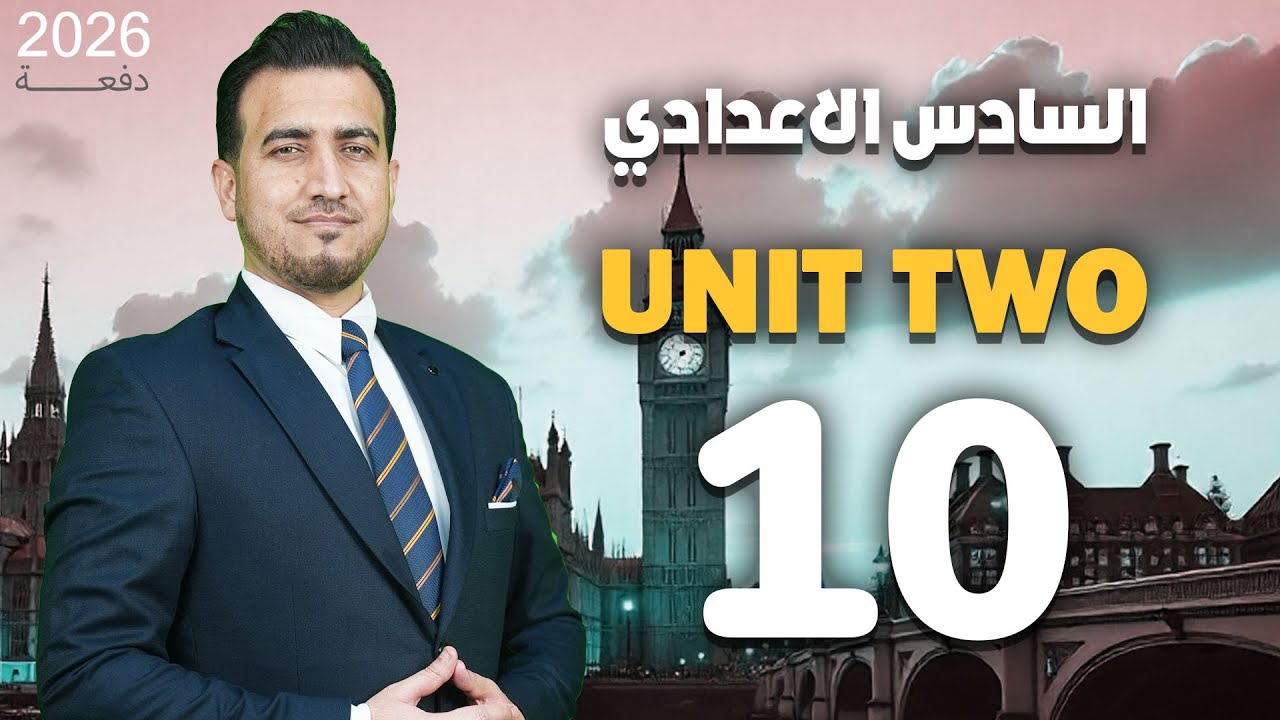 10 - اسلوب العرض - الوحدة الثانية |  انكليزي | السادس الاعدادي |