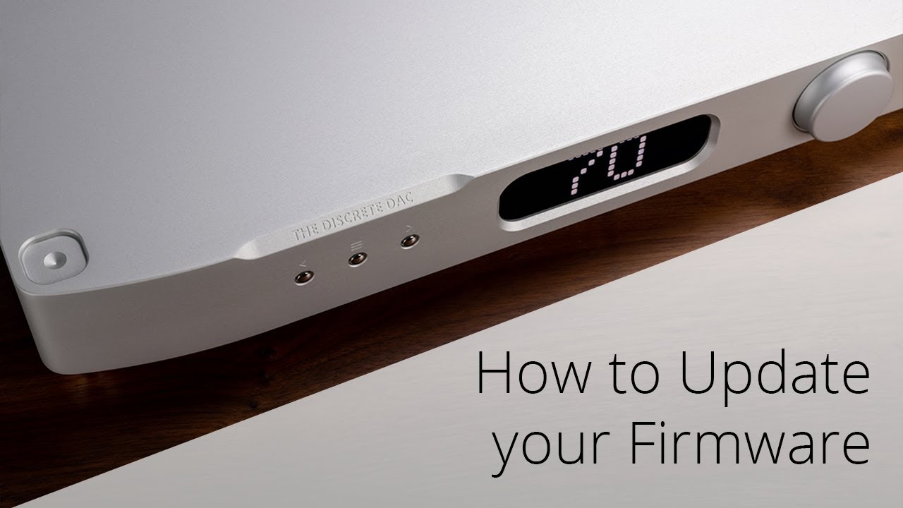 Discrete DAC and Digital Director Firmware Update Guide