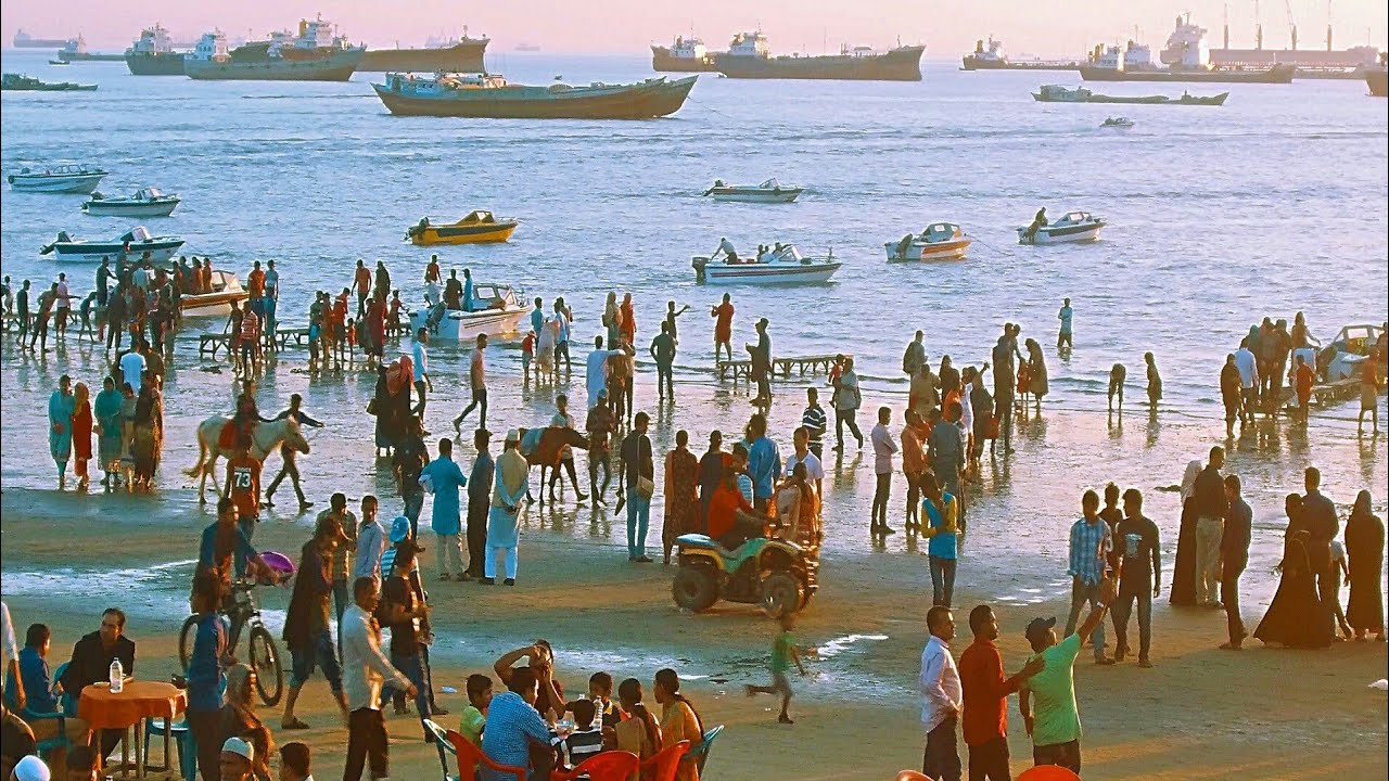 ExcitingTour at Chittagong Sea Beach | Most Popular Tourist Spot | dji osmo plus project ||