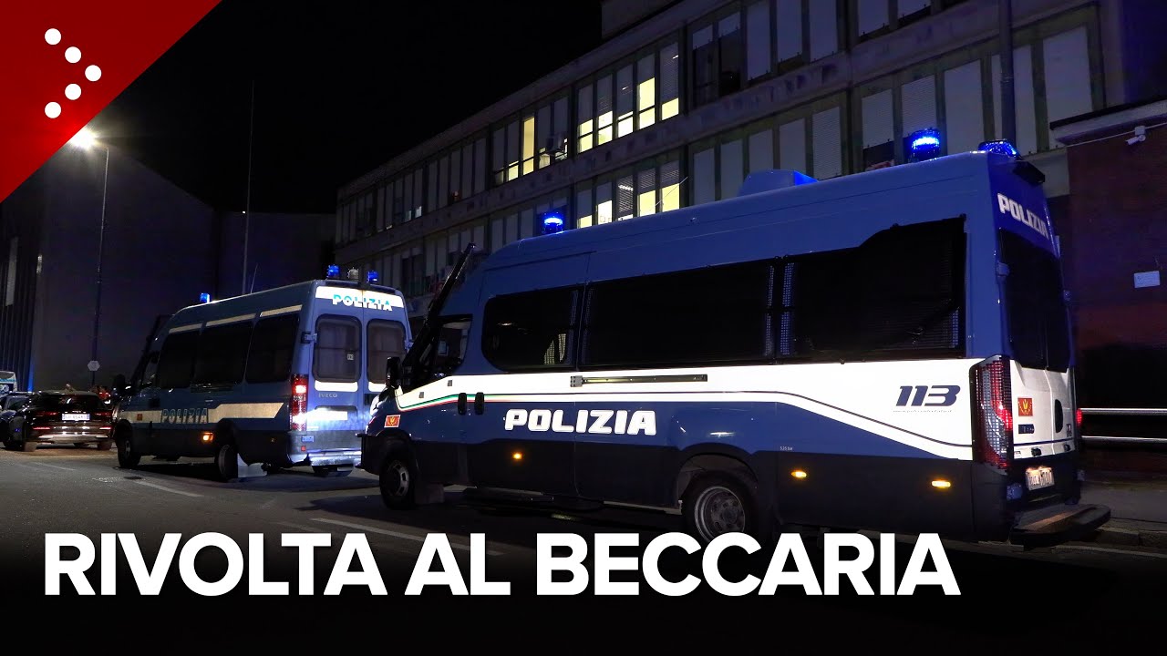 Milano, rivolta al carcere minorile Beccaria: perimetro circondato dalle volanti