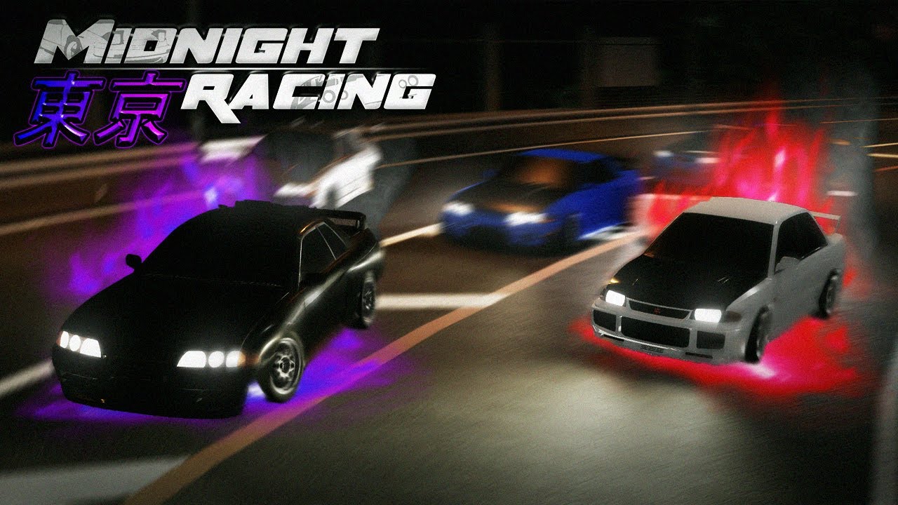 6 INDONESIANS WITH VOICE CHAT DRIVING EVO 3 vs GTRs | Midnight Racing: Tokyo