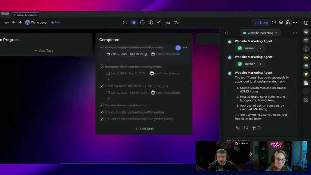 LIVE: Taskade Actions, New Import, Convert to Taskade & More!
