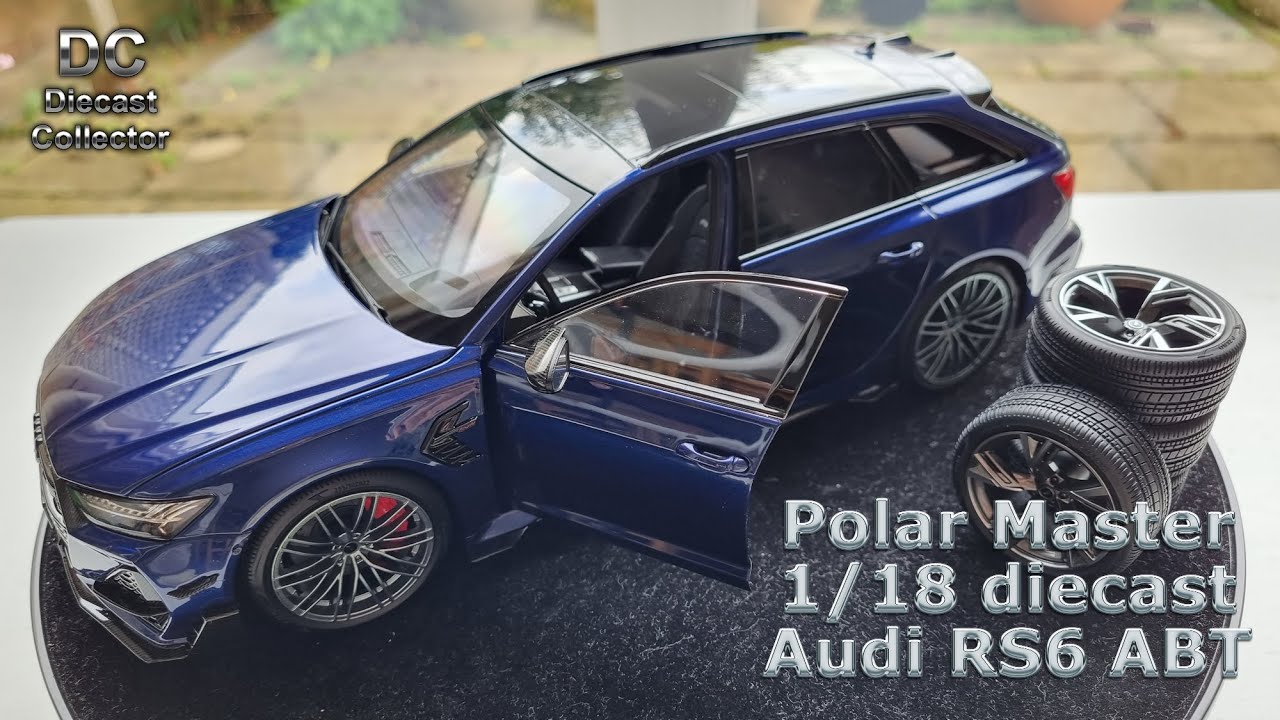 My first Polar Master - Audi RS6-R ABT Avant quattro - 1/18 Diecast